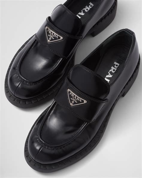 prada fluffy shoes|prada loafers ladies.